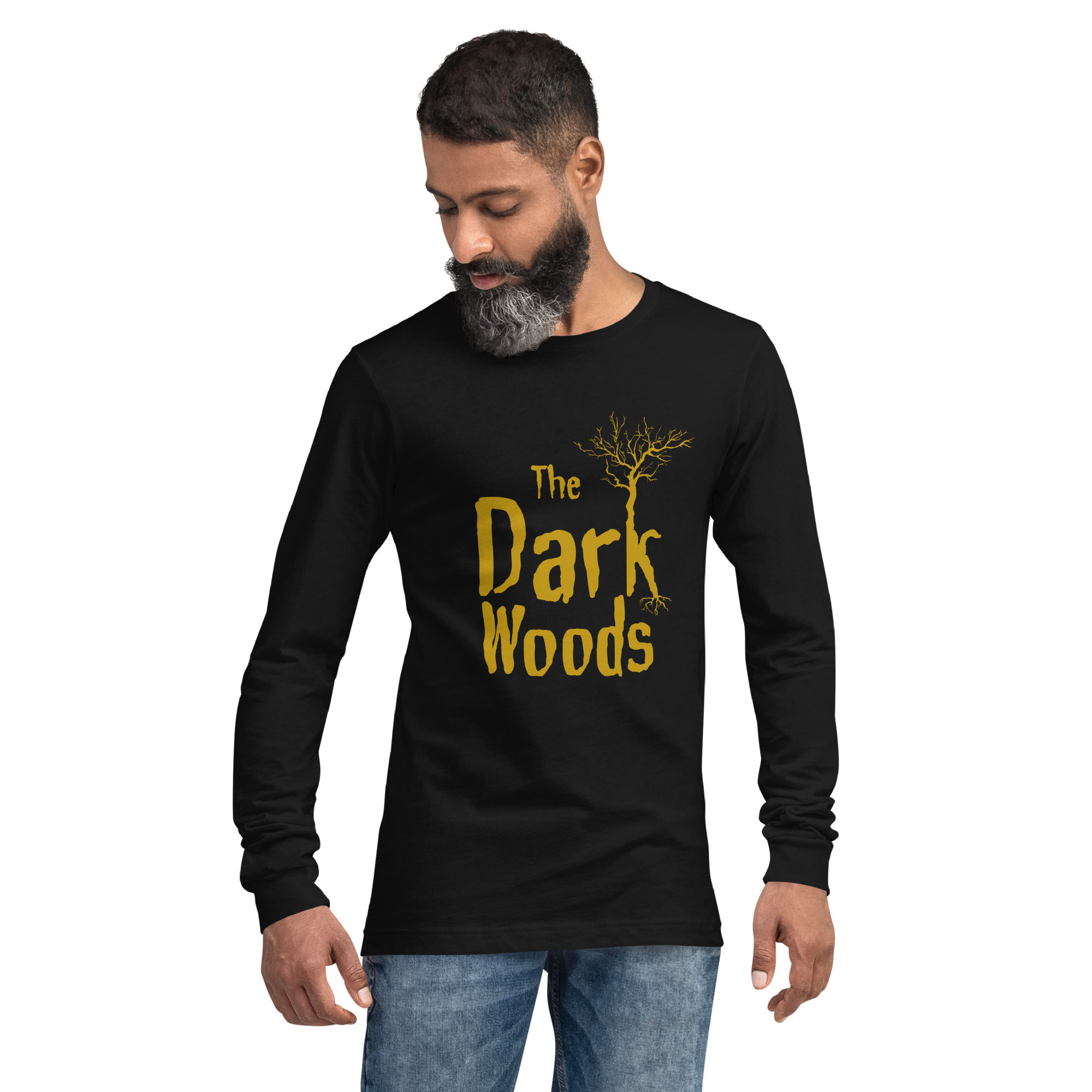 Unisex Long Sleeve Tee | The Dark Woods | Bella + Canvas 3501