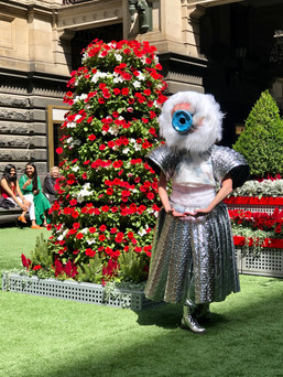 Water bear with the Anthropocene Snow Queen