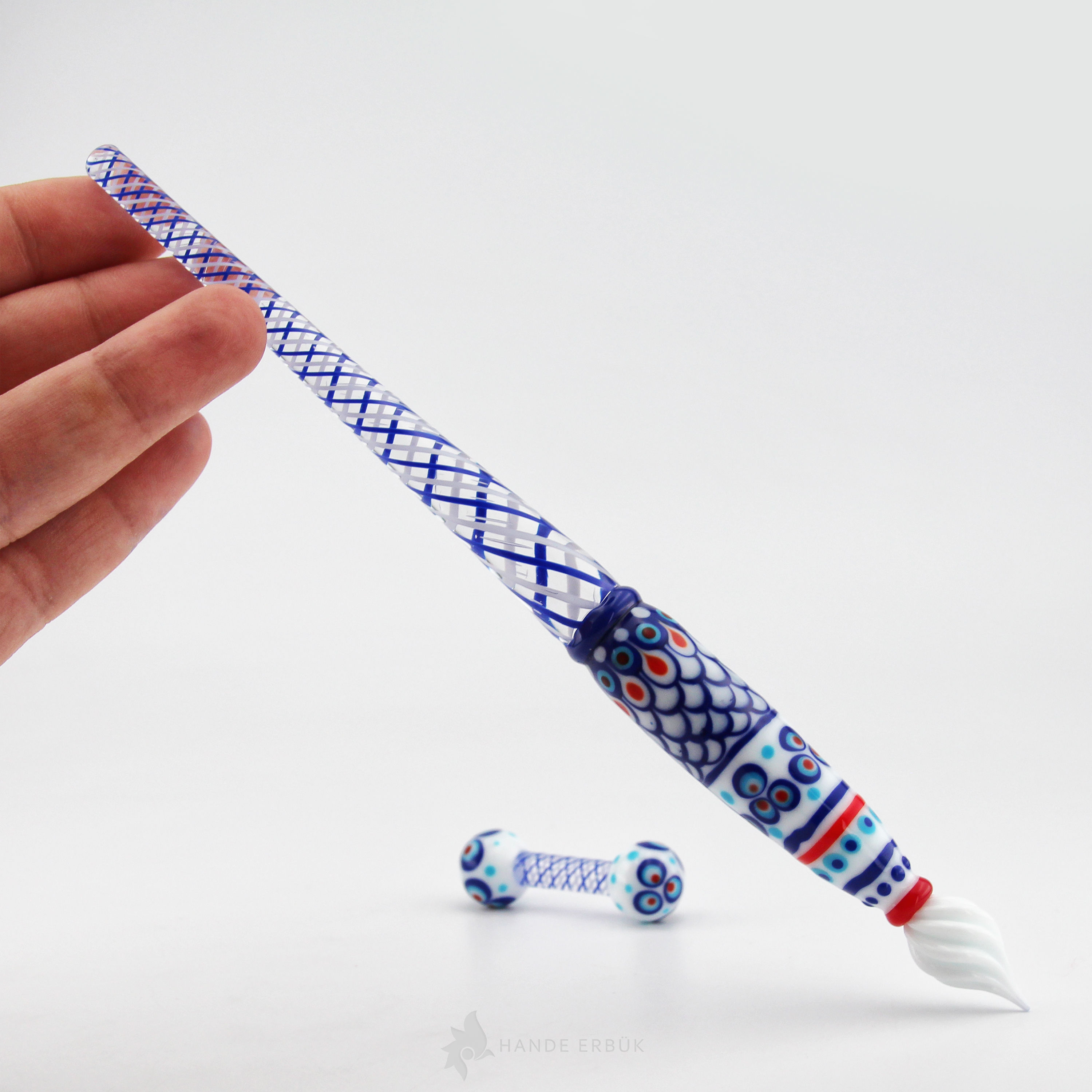 Çeşm-i Bülbül Oryantal Tasarım Cam Dolma Kalem