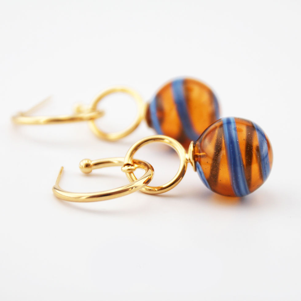 Spiral Cam Üfleme Küpe