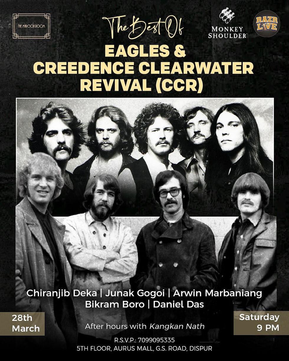 The Maroon Room presents: The Best of Eagles & Creedence Clearwater Revival 