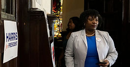 President Davis Responds to Halloween Parade Float