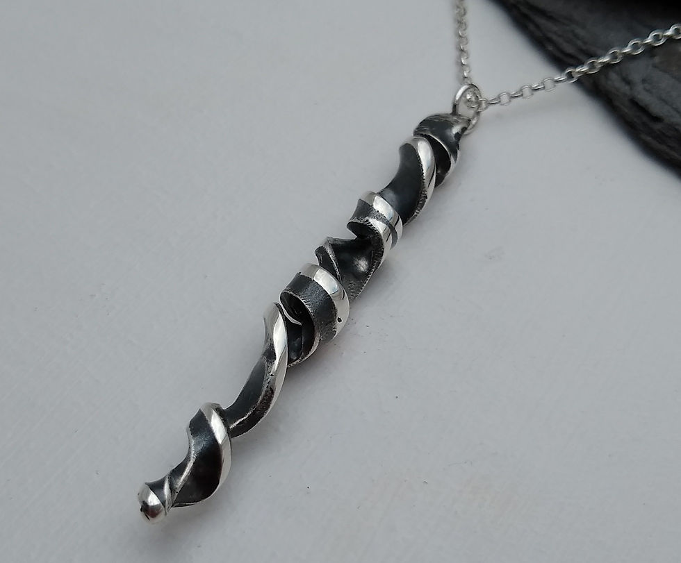 Thumbnail: 'Gothic Spiral' pendant