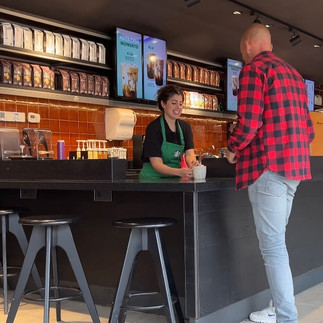 Lekker werken en koffie drinken bij Starbucks