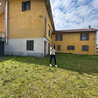 Dit was het eerste huis wat we bezochten in Italië, het was groot!