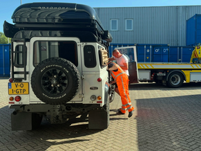 Blog 61 - Pech met onze Defender