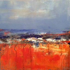 Canyon 80X80cms Techniques mixtes sur to