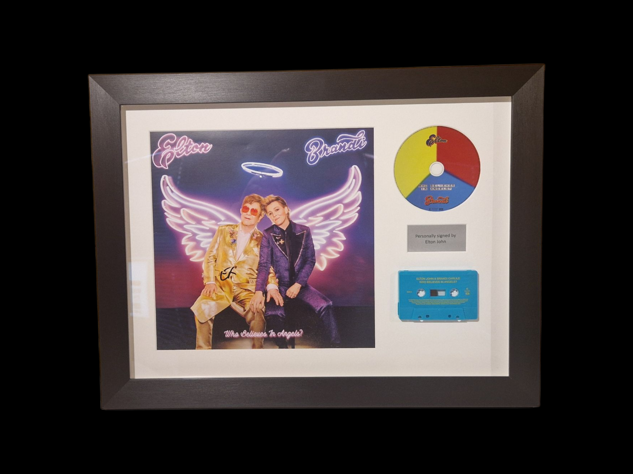 Elton John Signed Autograph Picture Framed COA*