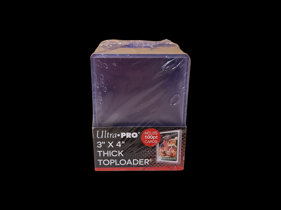 Ultra Pro Top Loader Selection for Thick Cards 100pt