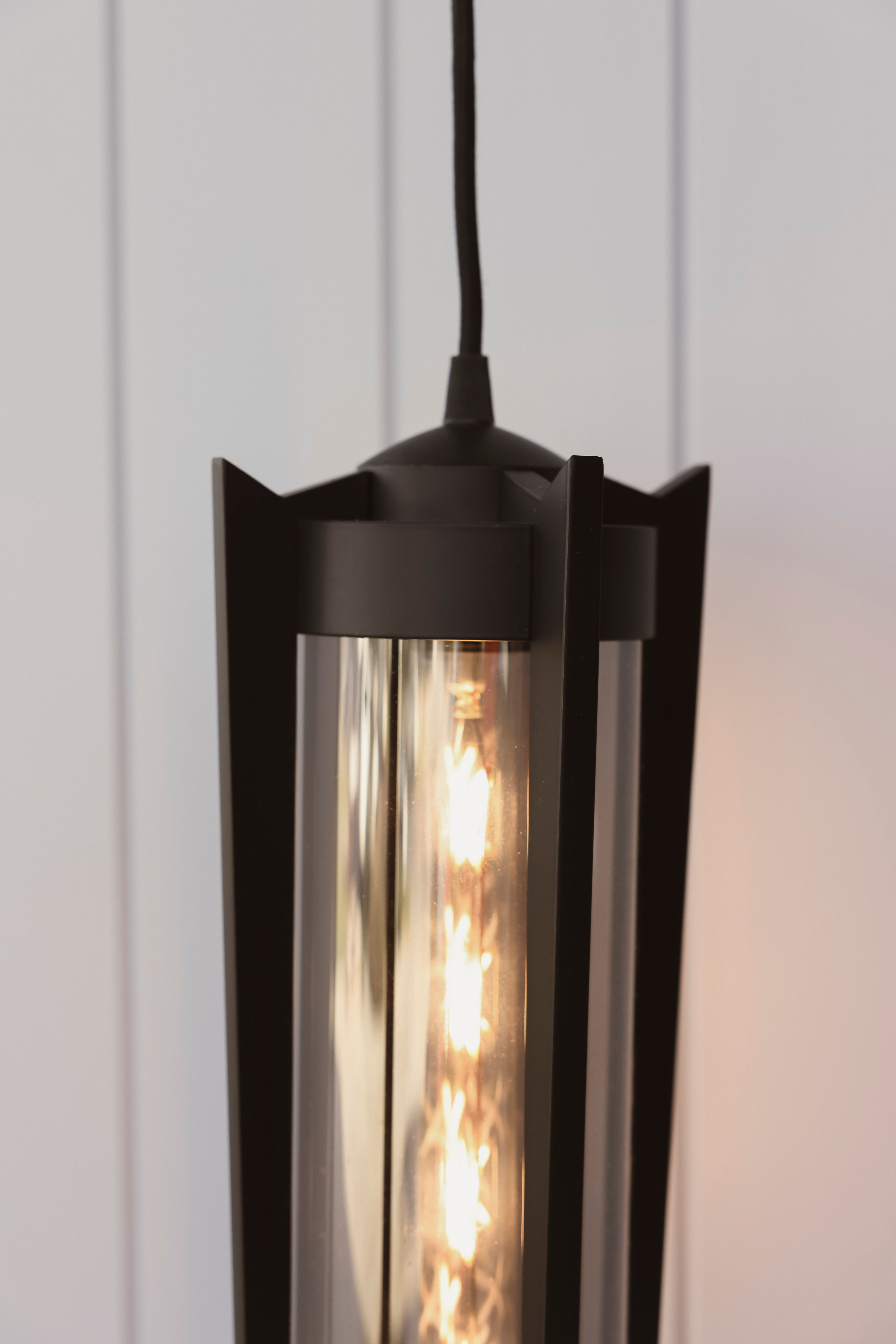 Empire Smoked Glass Pendant