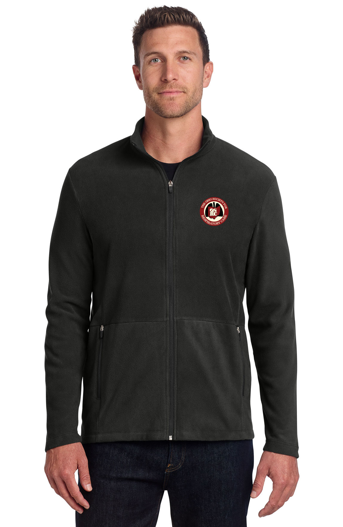 Embroidered Fleece Jacket