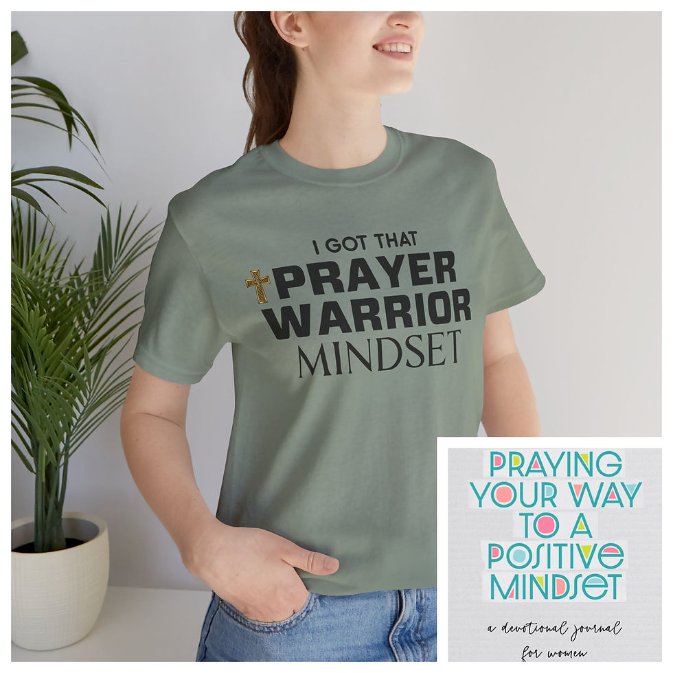 Thumbnail: Prayer Warrior Mindset Bundle - Tee-Votional