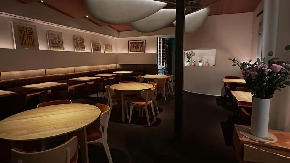  An intimate fine dining experience with the warmth and vibrancy of a dinner party at (6623 Melrose Ave, Los Angeles, CA 90038) 