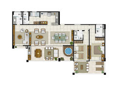 Apto Tipo Cobertura - 156 m²