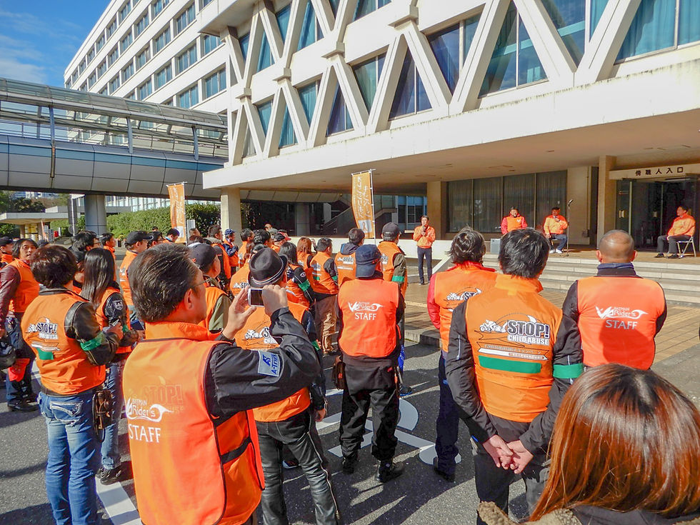 CHIBA Orange bikers rally (Run For KIds 2019 )