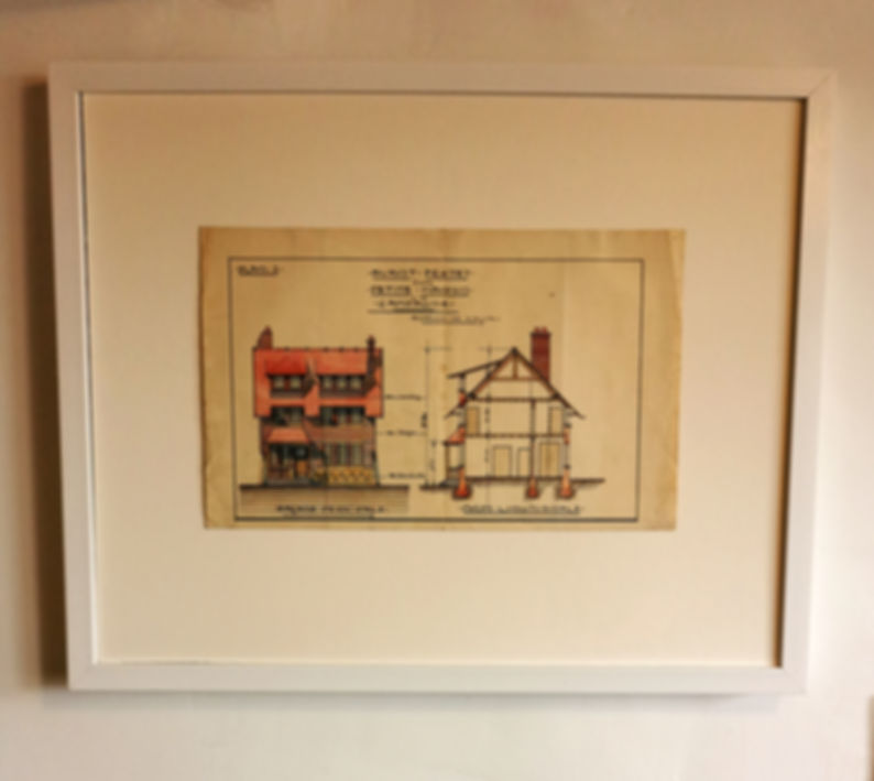 1925 ARCHITECT DRAWING
