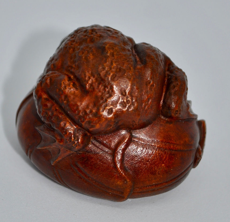 Thumbnail: TOAD AND LOTUS LEAF