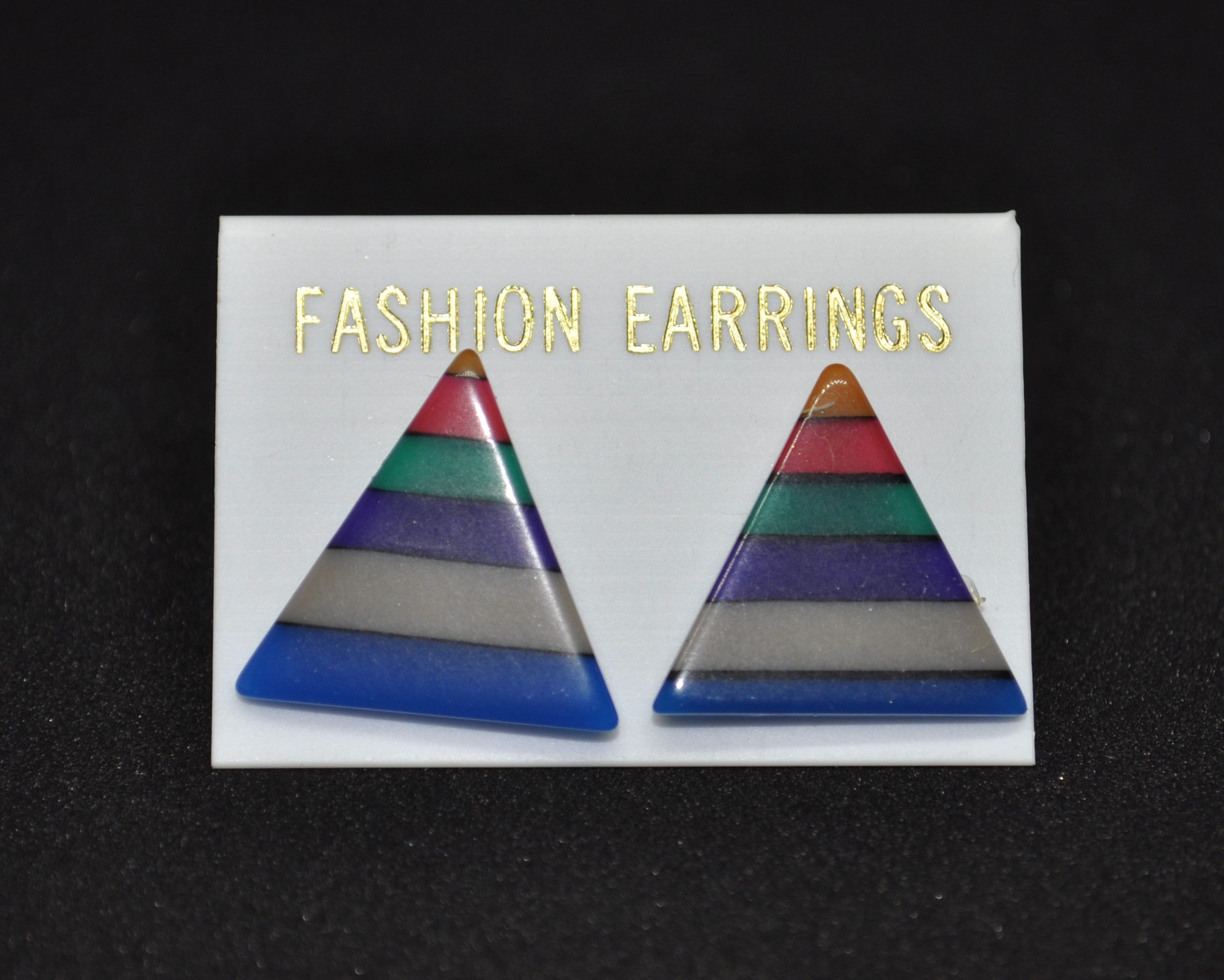 1960s PLASTIC EARRINGS