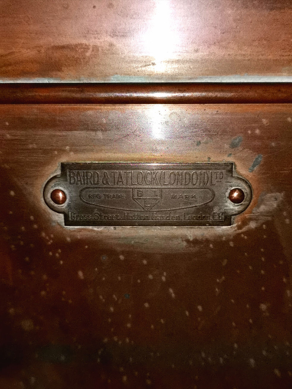 Thumbnail: RARE BAIRD & TATLOCK CABINET