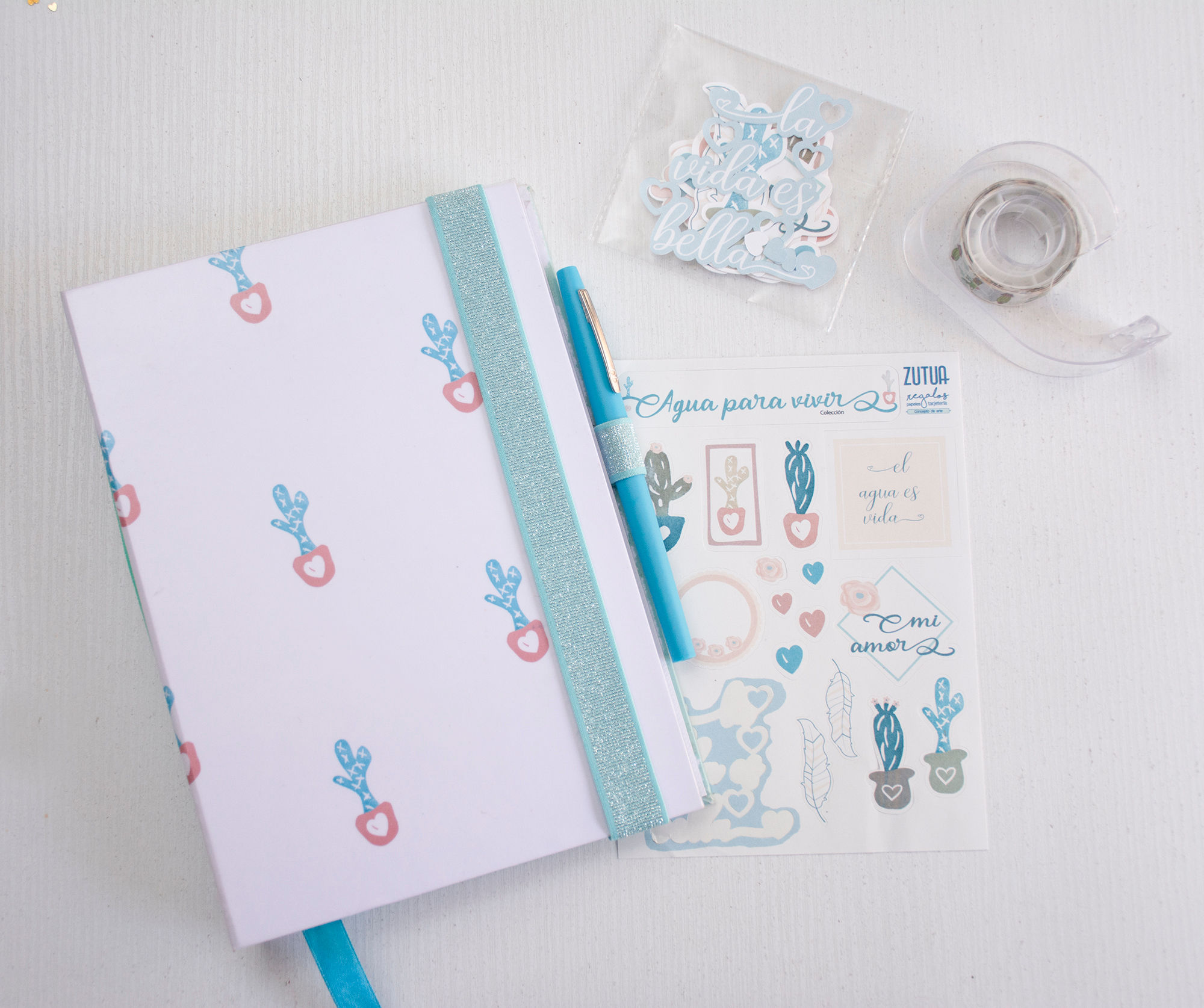 Bullet Journal Agua para Vivir
