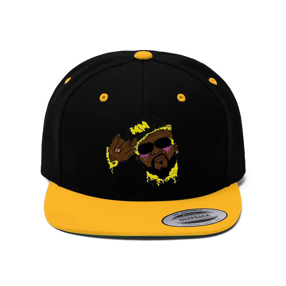 Thumbnail: Menace Man Unisex Flat Bill Hat
