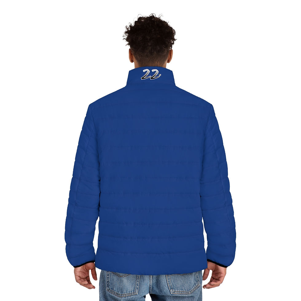 Thumbnail: 22 Blue Puffer Jacket 