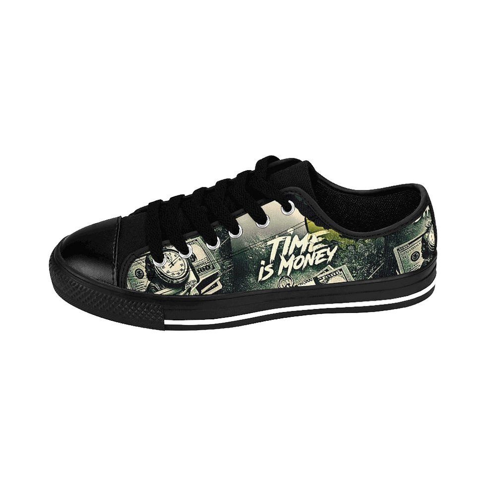 Thumbnail: Time is Money Low top Sneakers