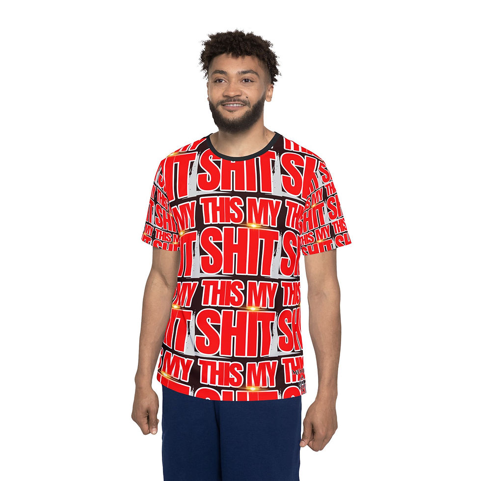 Thumbnail: THIS MY SHIT Red Jersey Tee