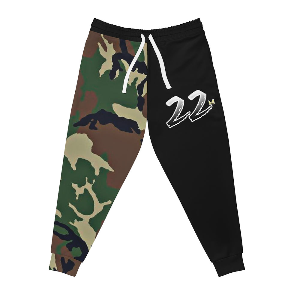Thumbnail: 22 Army & Black Joggers 