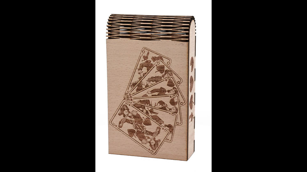 Miniaturbild: Box für Schafkopfkarten