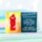 Schul-Monster in Geschenkbox mit bunter Rückwand. Glücksbringer zur Einschulung.