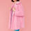Thumbnail: Super Soft Katie Faux Fur Coat in powder pink