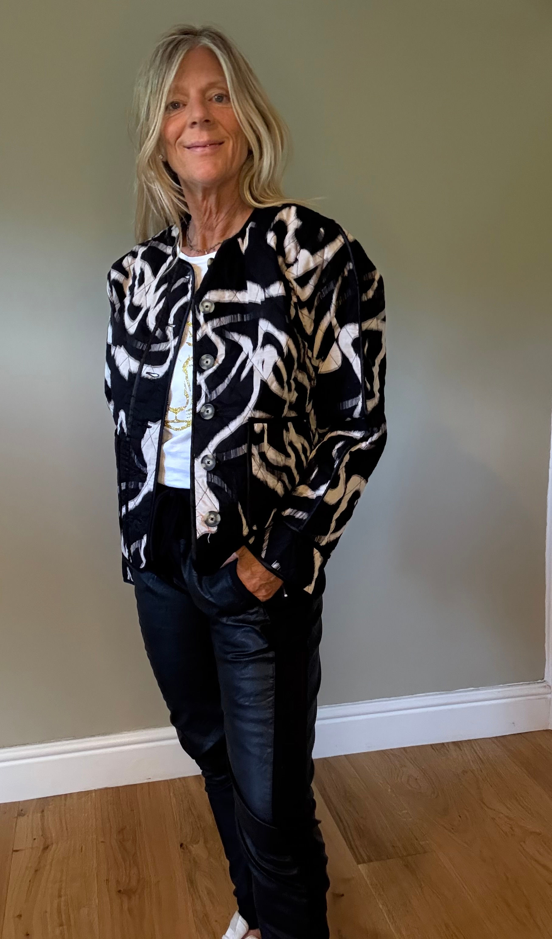 Shellie Quilted Jacket with Pockets