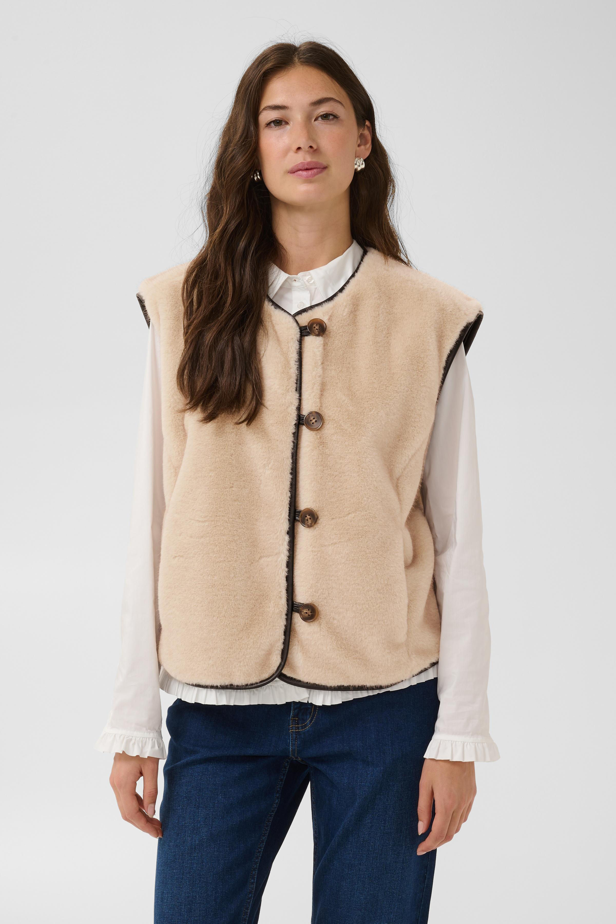 Lauren Faux Fur Waistcoat