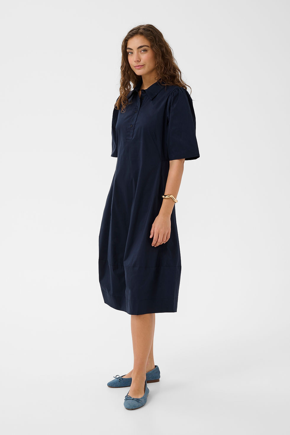Thumbnail: Beatrice Dress in Deep Blue