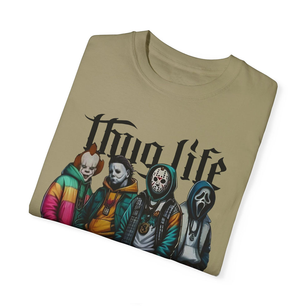 Thumbnail: Horror Movie Characters Unisex Tee