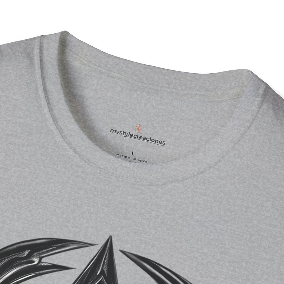 Miniatura: T shirt with gothic and occult graphic