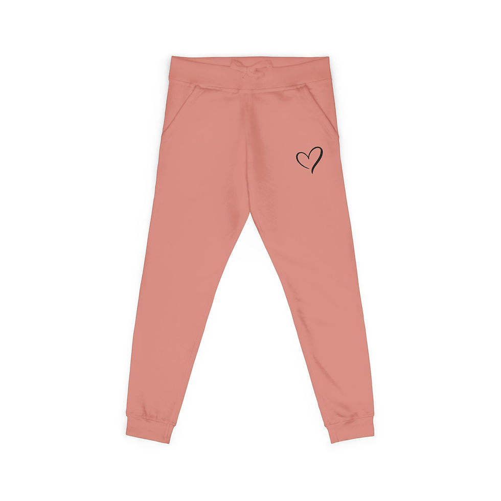 Miniatura: Embroidered Fleece Sweatpants Cozy Everyday Lounge Pants
