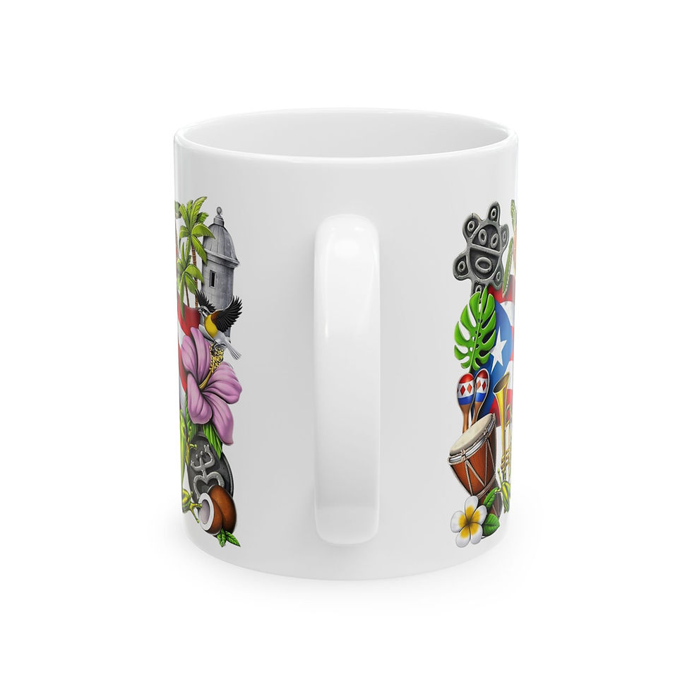 Miniatura: puerto rico ceramic mug