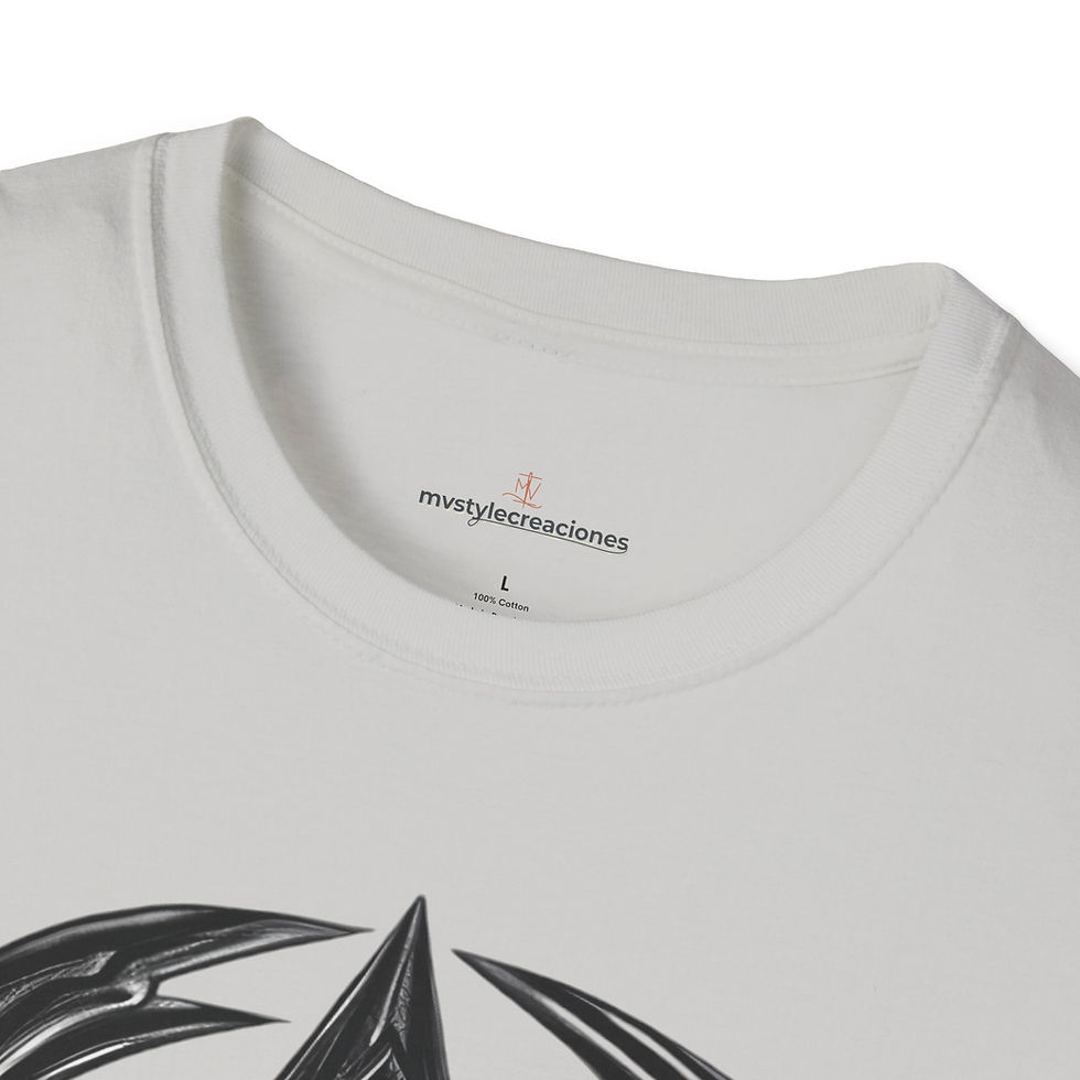 Miniatura: T shirt with gothic and occult graphic