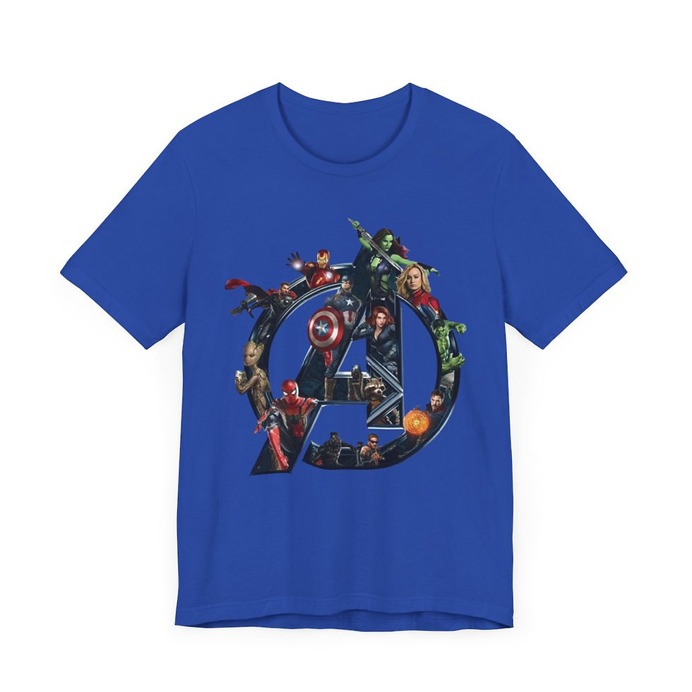 Thumbnail: Vengadores Jersey Short Sleeve Tee