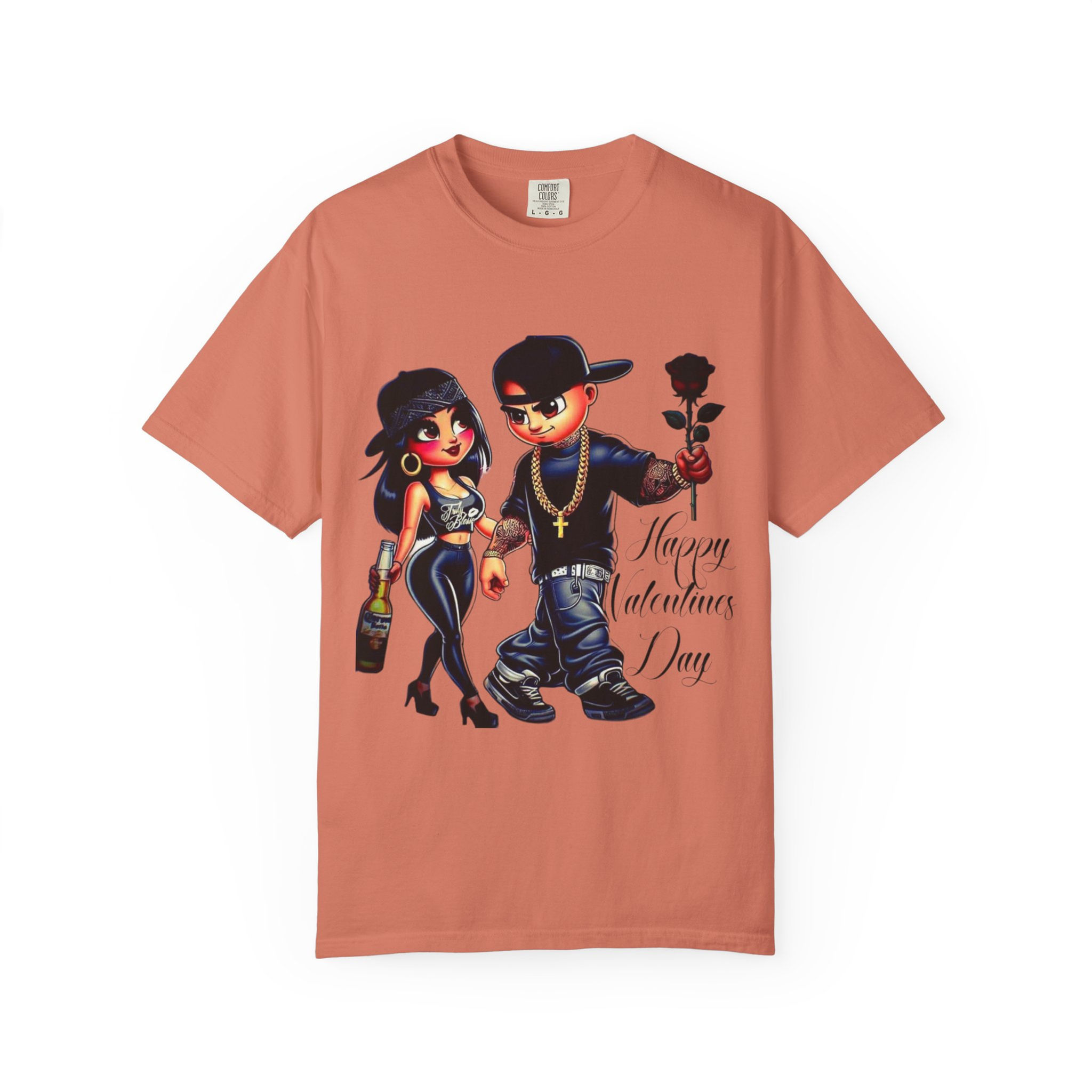 Garment-Dyed T-shirt - San Valentine