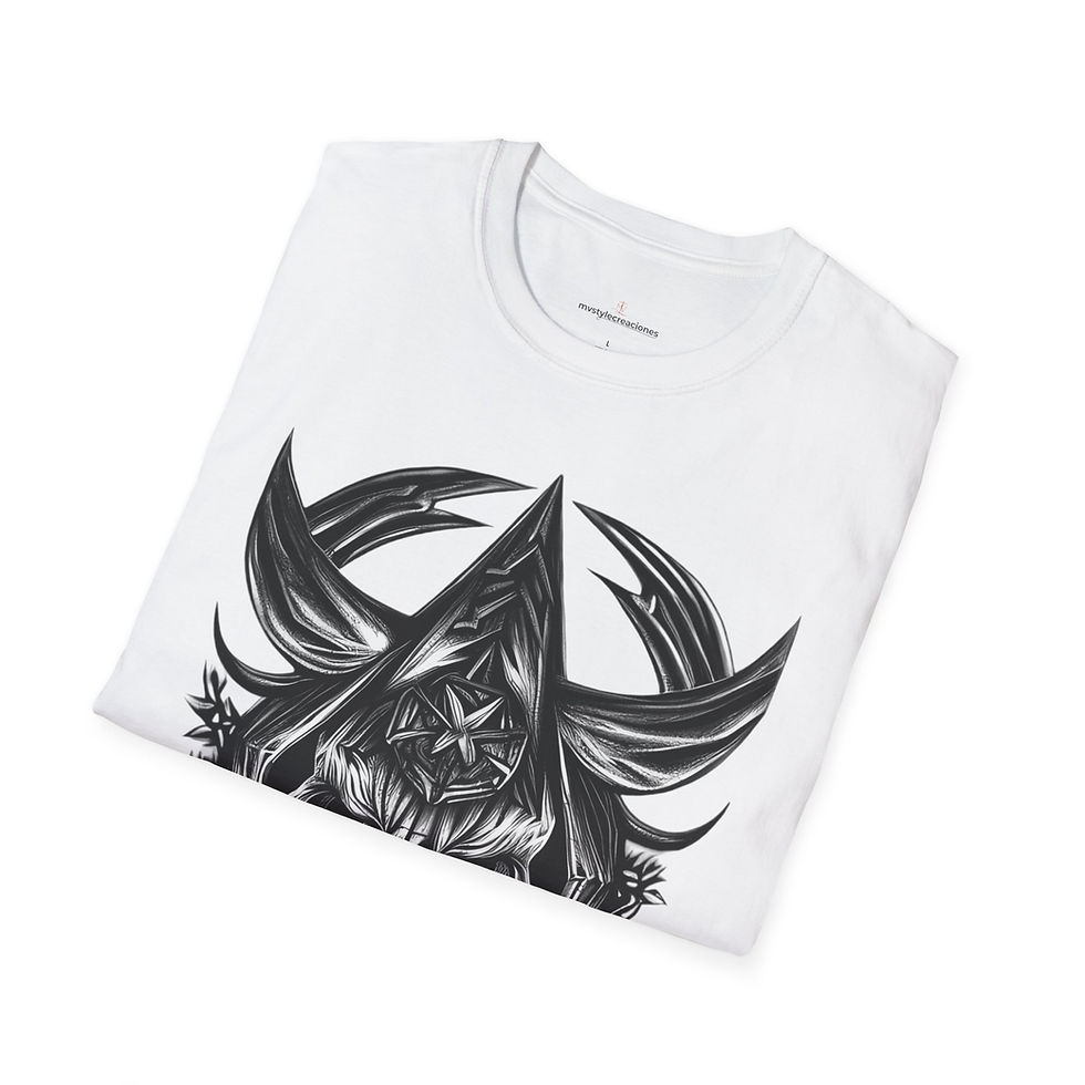 Miniatura: T shirt with gothic and occult graphic