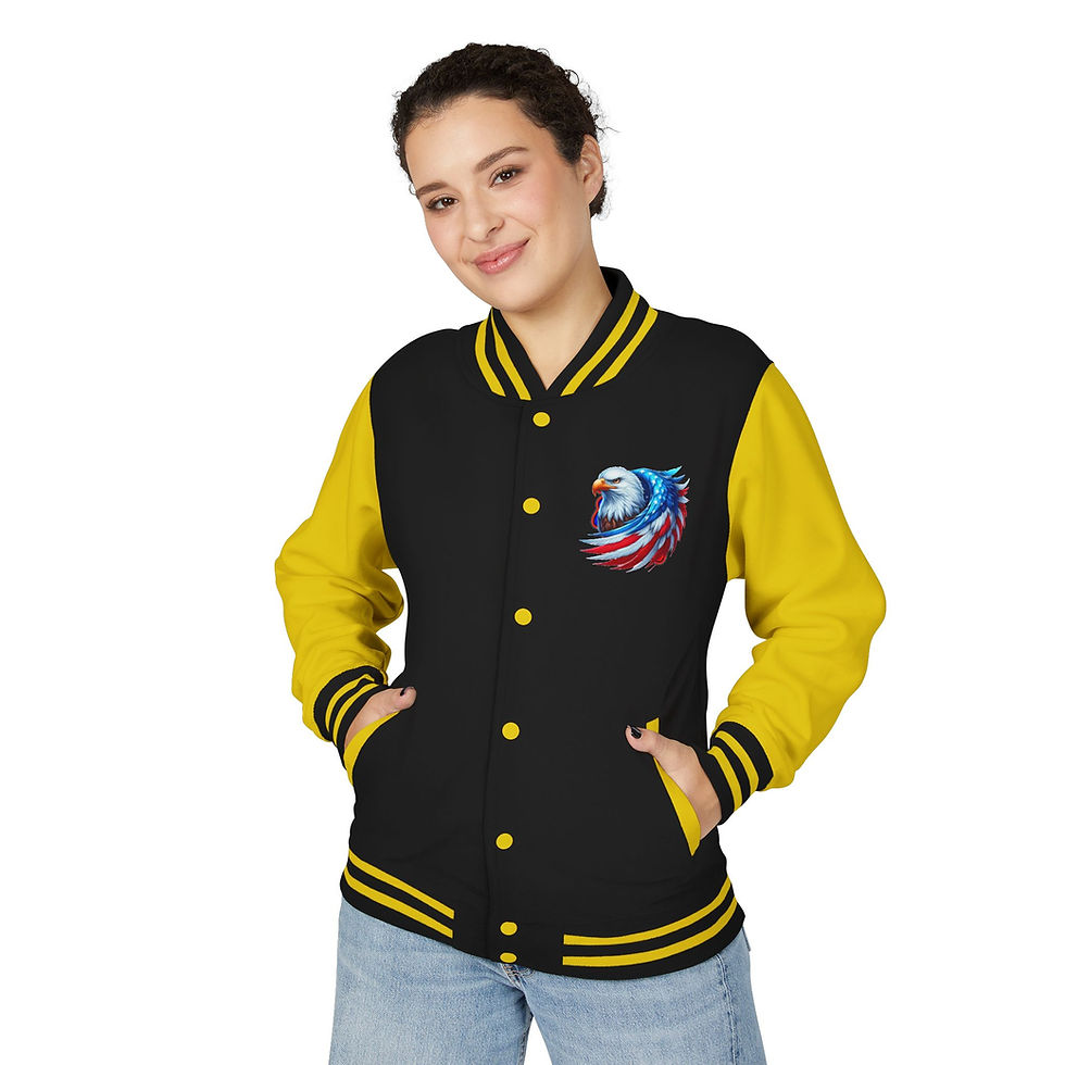 Thumbnail: USA Heavyweight Letterman Jacket
