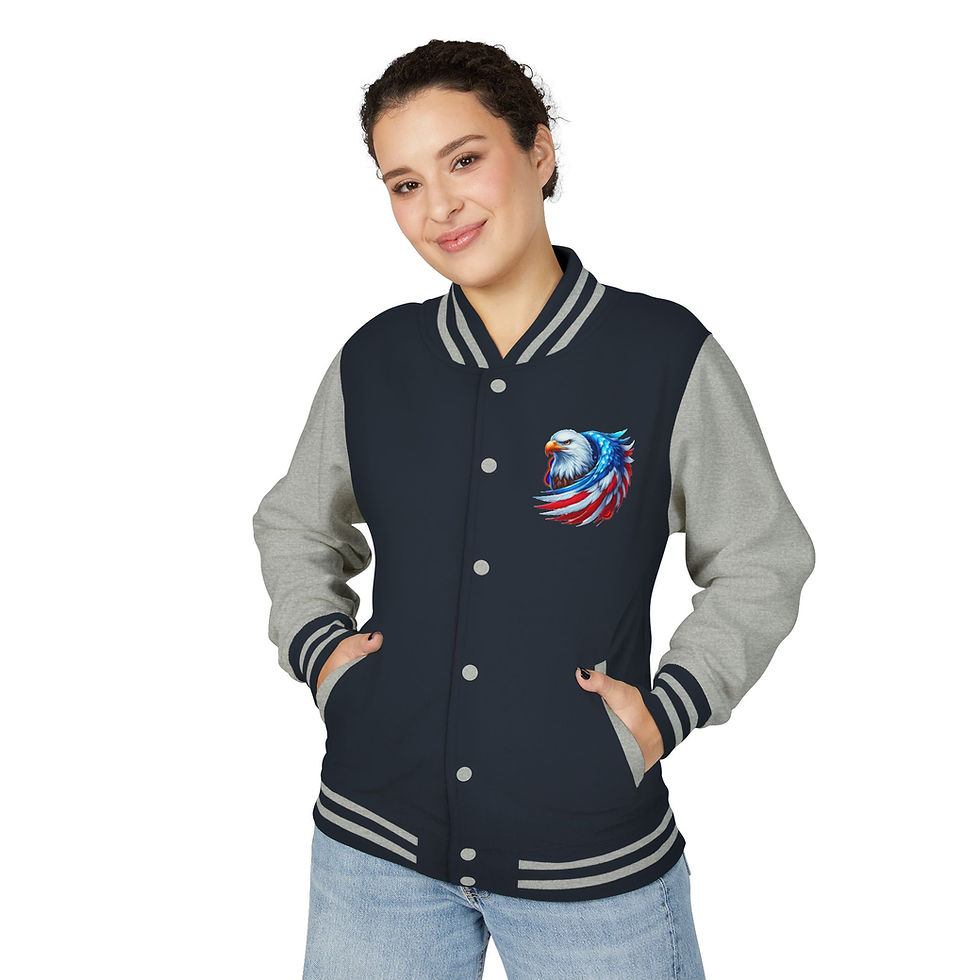 Thumbnail: USA Heavyweight Letterman Jacket