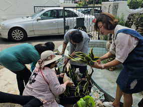 Zone 5 - Malaysia, Narayana Seva & Tree Planting in Conjunction with Swami's Aradhana Mahotsavam by SSSGC Ipoh