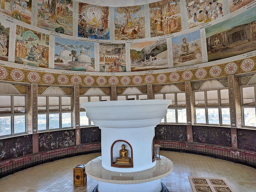 Sambodhi Pagoda Flying Stupa Colombo