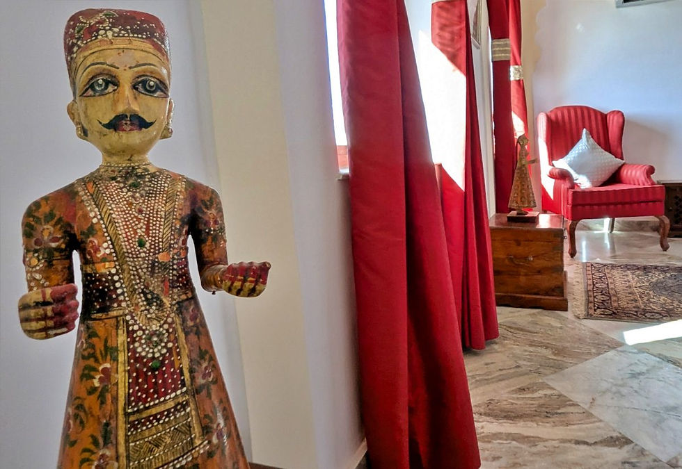 chambre Fort Barli Rajasthan Inde