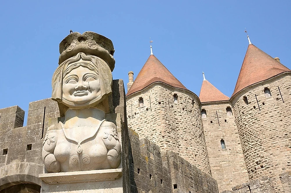 Cité médiévale Carcassonne Monument historique France