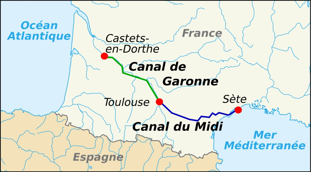 Le Canal du Midi, France
